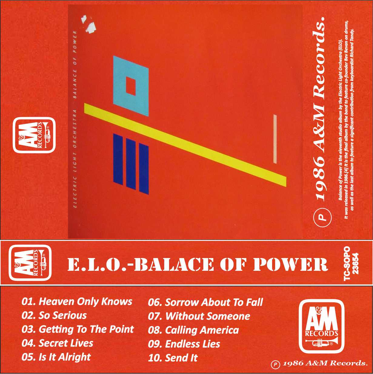 Electric Light Orchestra-Balance of Power